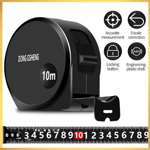 Taffware Dong Sheng Meteran Roll Tape Measure Lock System 25mm / 10Meter - DSH-19