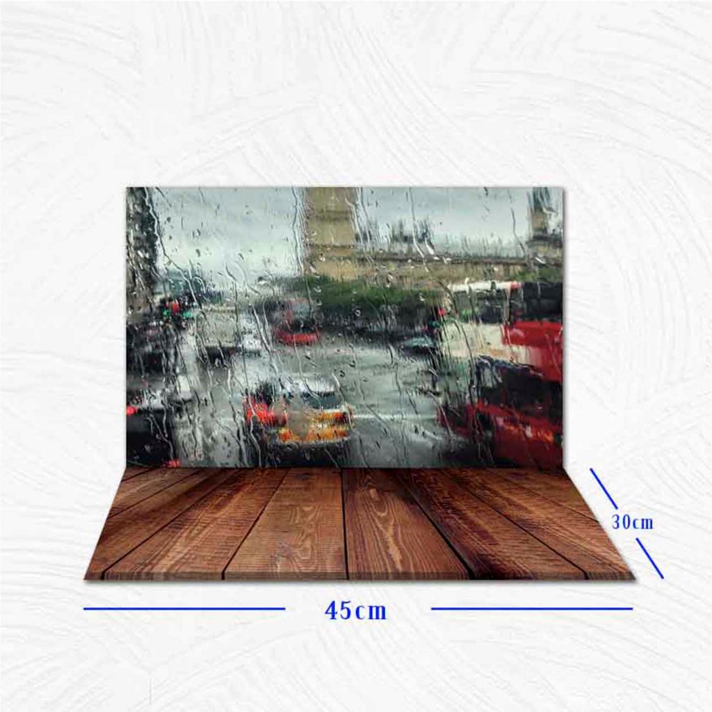 Alas foto lipat background produk - Desain Hujan 3