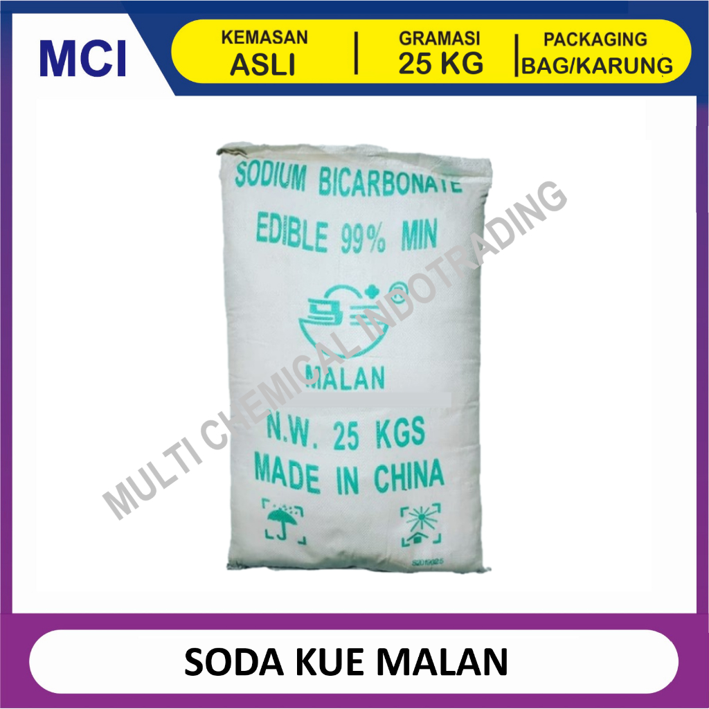 

(KHUSUS GOSEND/INSTANT) GRAB SODA KUE MALAN PENGEMBANG FOOD GRADE - 1 BAG 25 KG