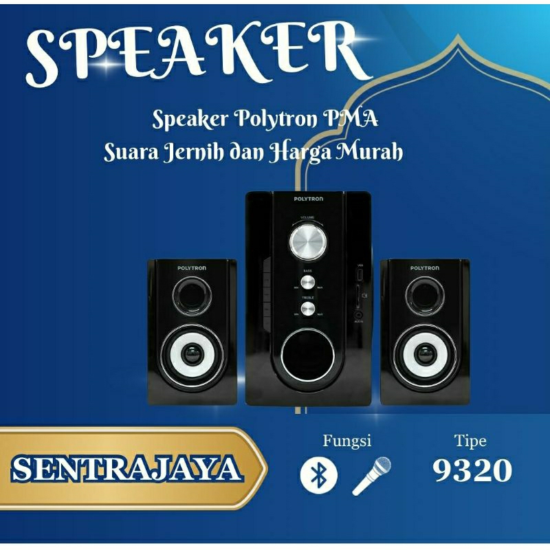 Speaker Polytron PMA 9320 Bluetooth