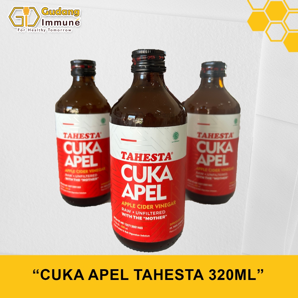 

Cuka Apel Tahesta 320ml - GudangImmune