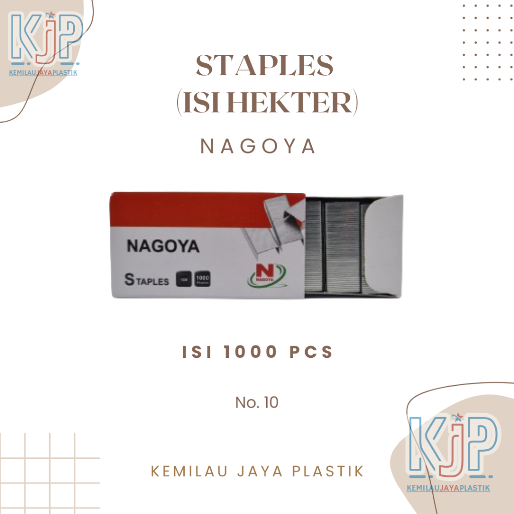 

Staples / Isi Hekter Nagoya No. 10