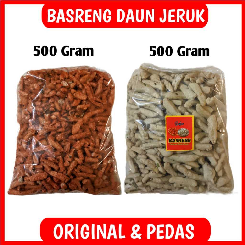 

Basreng Stik Viral Pedas Daun Jeruk 500Gram Bumbu Melimpah
