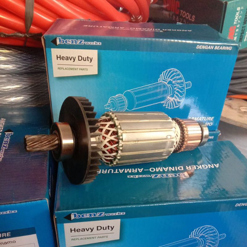 ARMATURE MT 240 MAKTEC ANGKER MESIN CUT OFF MAKTEC  MT 240 BENZ