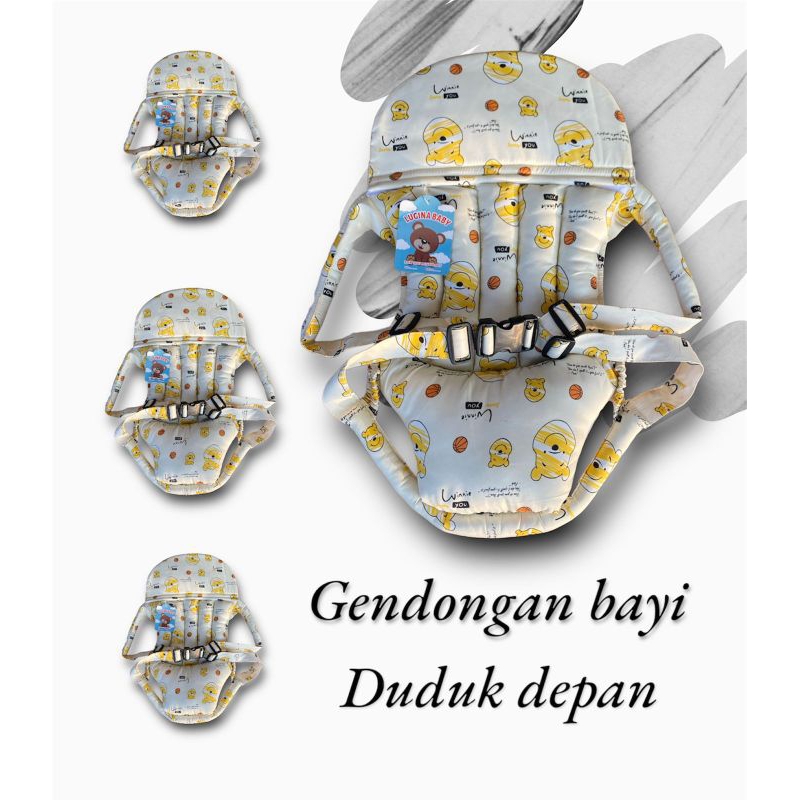 gendongan bayi duduk depan