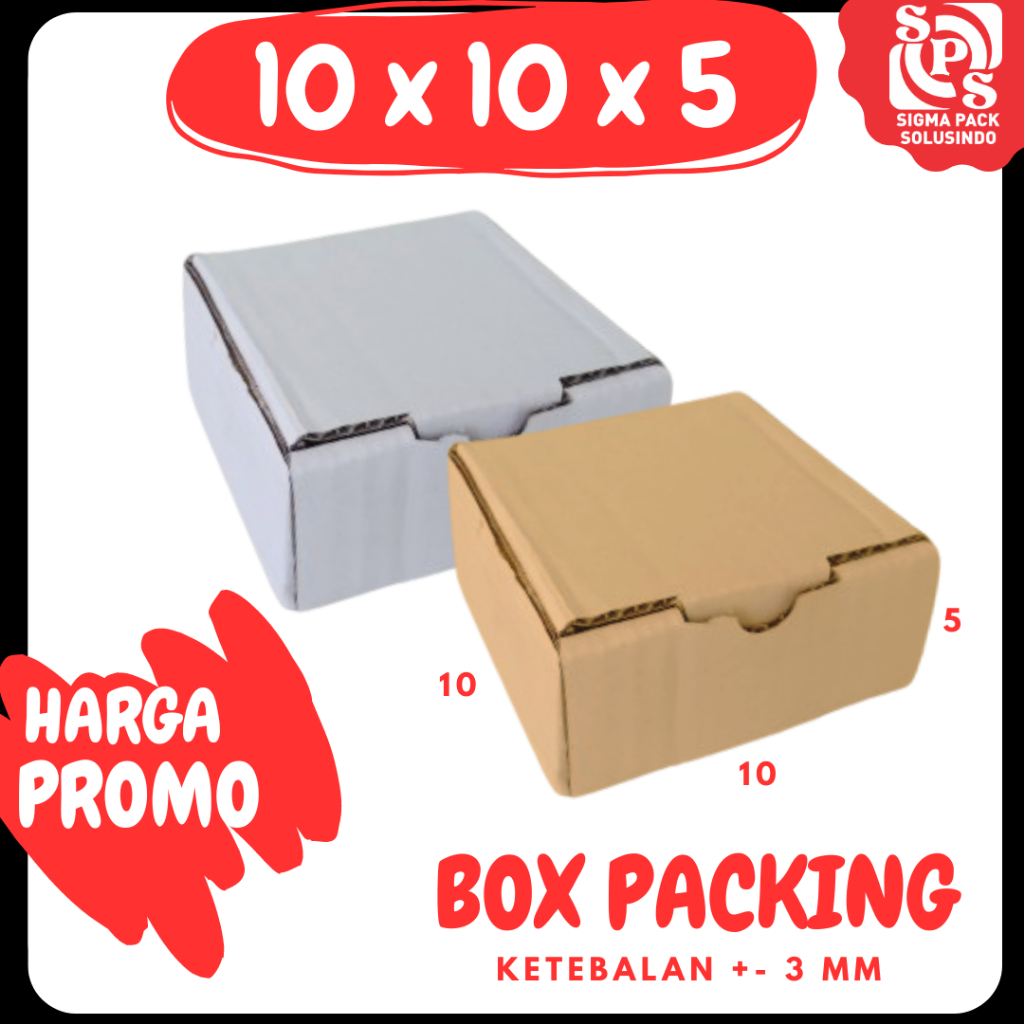 

Box 10x10x5 LD Kardus Karton Packing Madu Hampers Kotak Kemasan Box Souvenir Karton