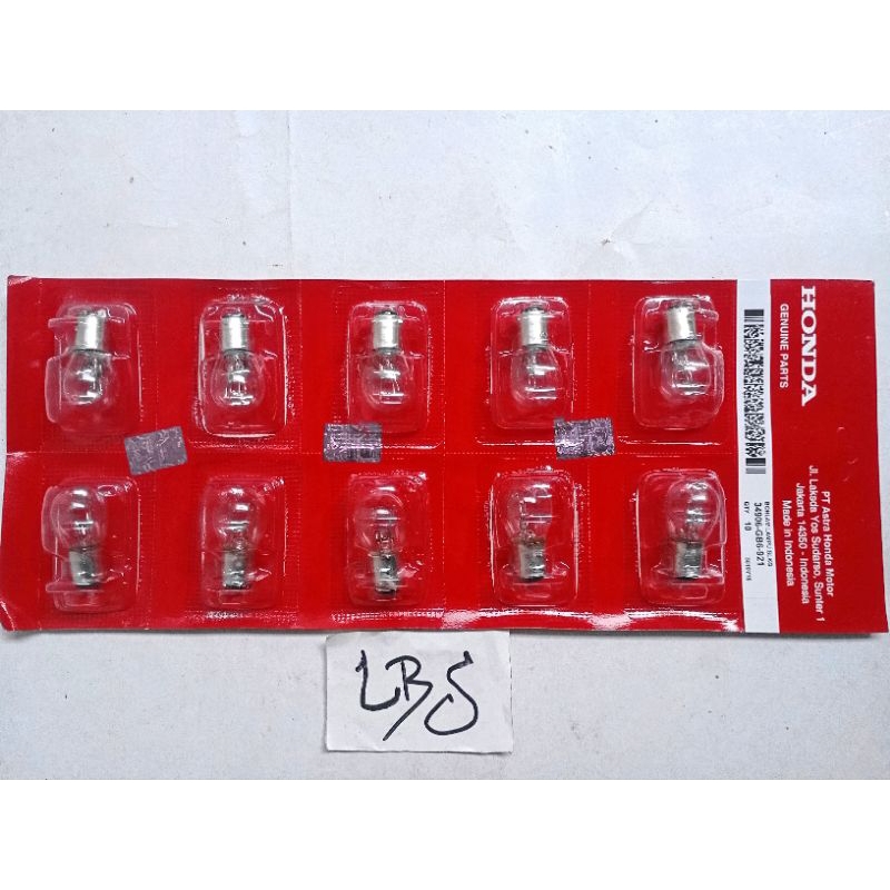 BOHLAM LAMPU BELAKANG MOTOR LAMPU REM HONDA BEBEK METIC KODE GB6