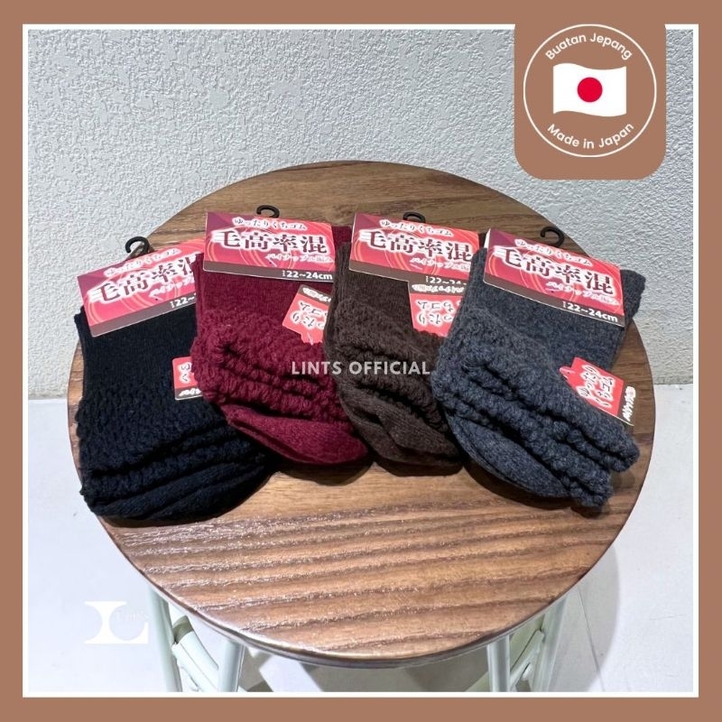 Kaos Kaki Wool Perempuan Made In Japan