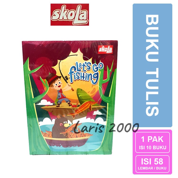 

Buku Tulis Skola by SIDU 58 (1 Pak)