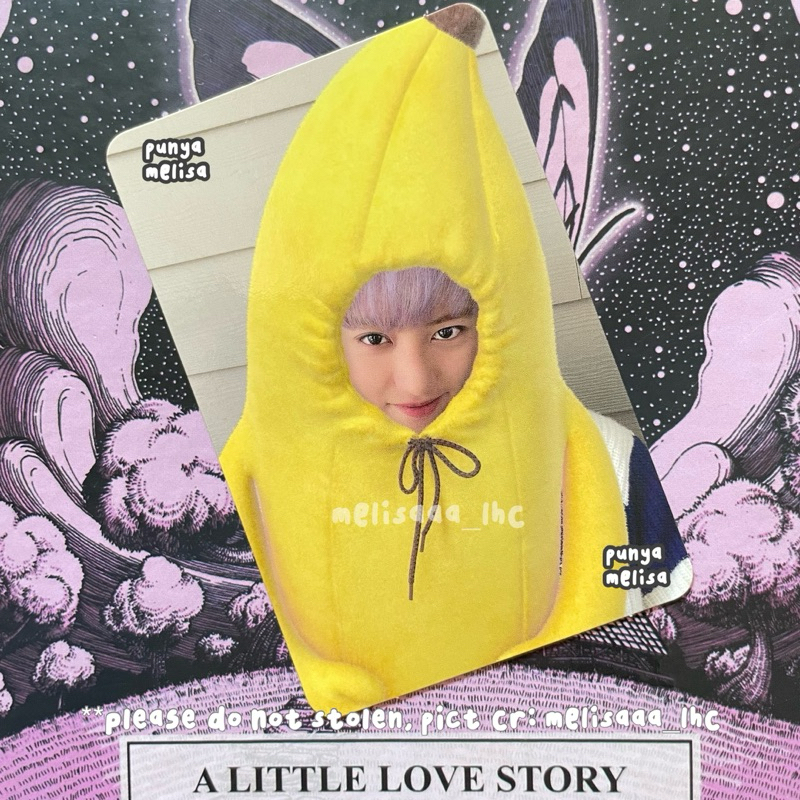 WTS PHOTOCARD CHANYEOL BANANA (CHANYEOL PISANG), NACIFIC CHANYEOL