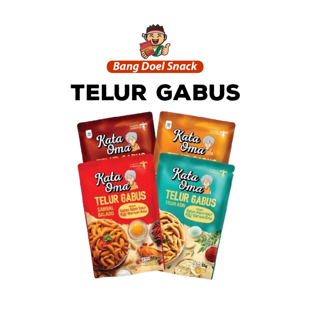 

Kata Oma - Telur Gabus Aneka Rasa 50g