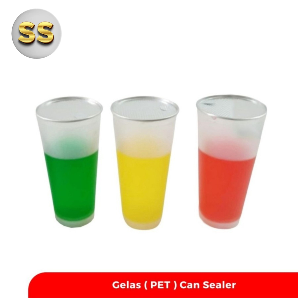 Gelas Pet Can Sealer - 700 ML Tinggi
