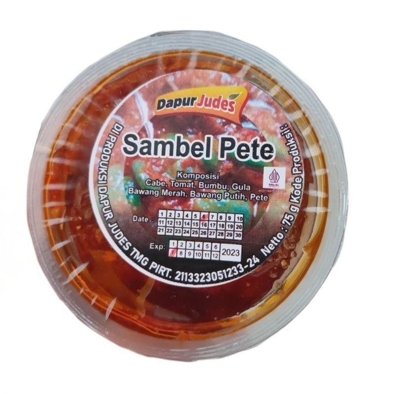 

Sambal Dapur Judes 75gr