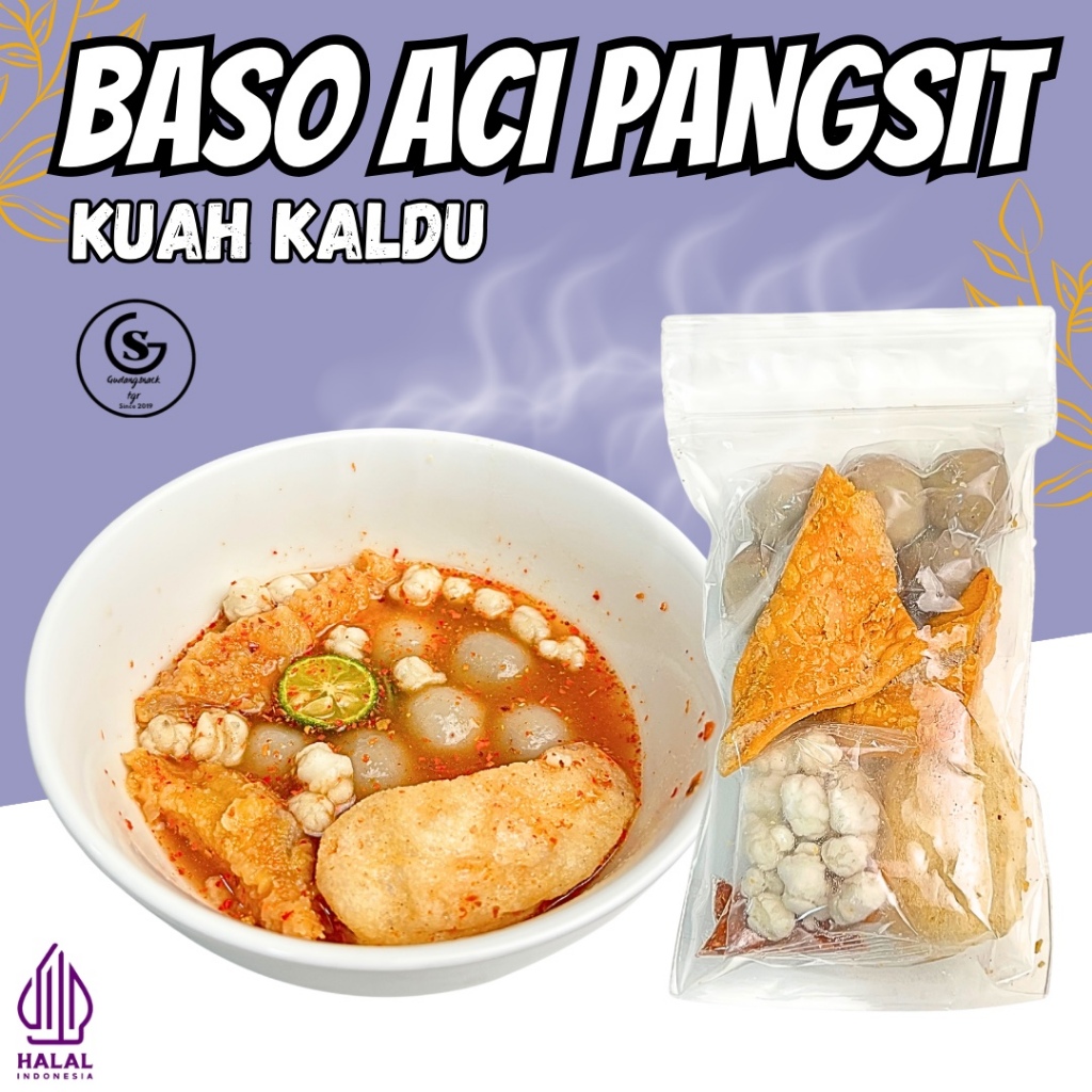 

1 BUNGKUS BOCI PANGSIT KRIUK KUAH Kaldu Food