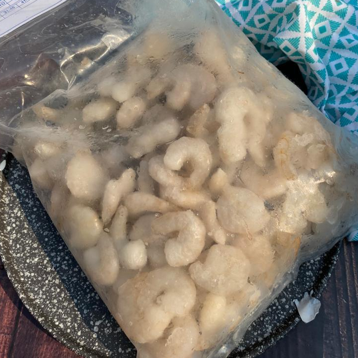 

RB Udang Kupas Mentah Bersih 1 Kg tanpa kulit dan kepala IQF Segar