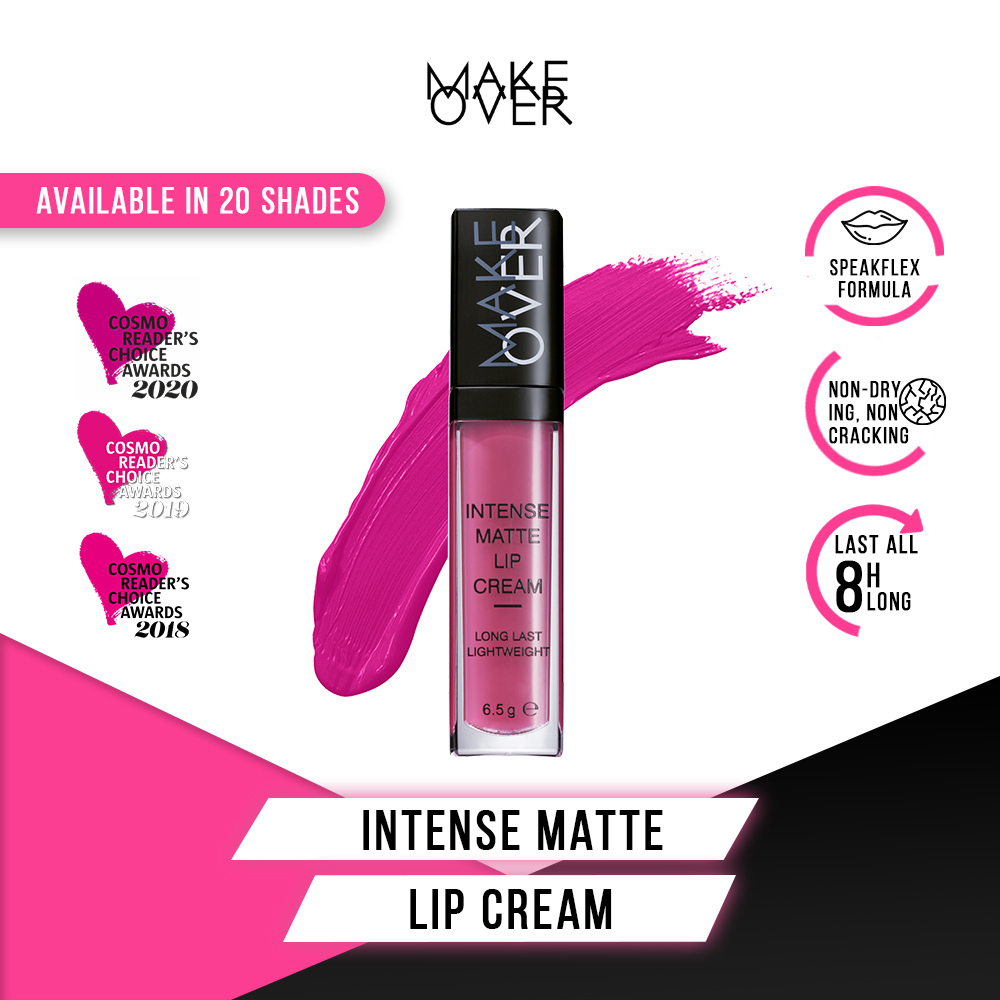 Make Over Intense Matte Lip Cream Lipstik Make Over