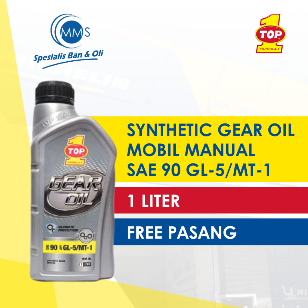 Oli Gardan Mobil TOP 1 Gear Oil SGO SAE 90 1 Liter