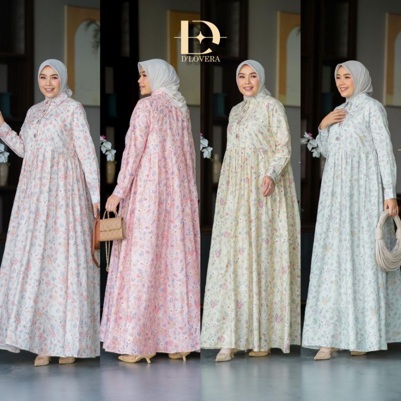 Zoya Dress gamis terbaru Premium original import by D'Lovera