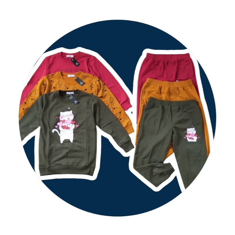 Setelan Panjang Anak Joger Nevada/Brand Matahari Original