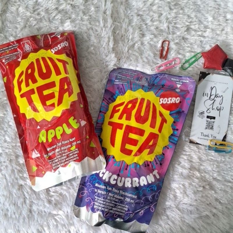 

Fruit Tea Pouch 200ml | INDAY SHOP