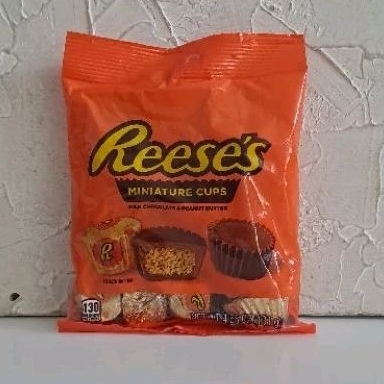 

REESE'S MINIATURES CUPS MILK CHOCOLATE WITH PEANUT BUTTER