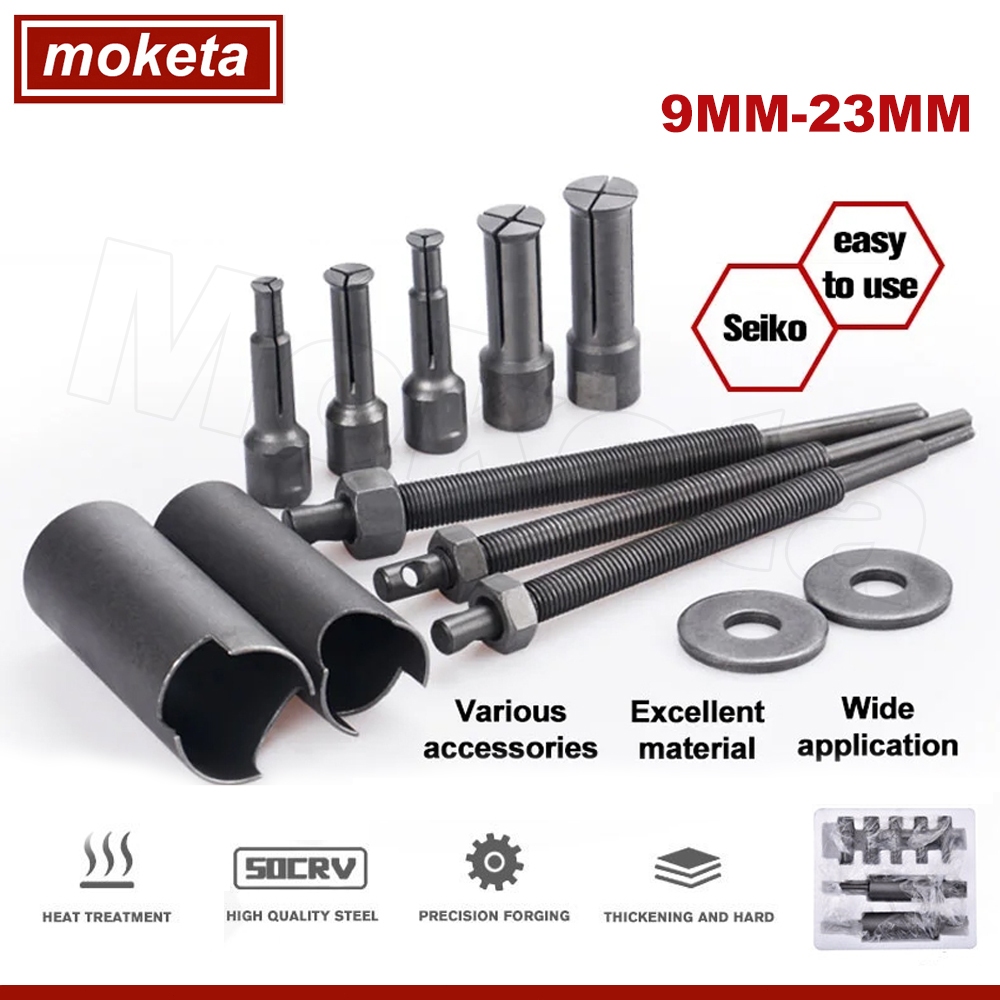 Treker Bearing Puller Set 12Pcs 9-23mm Alat Buka Bearing Motor Matic CVT Disasembler