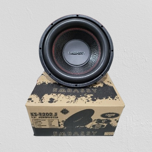 Subwoofer Embassy ES-1202J Double Coil 12 Inch