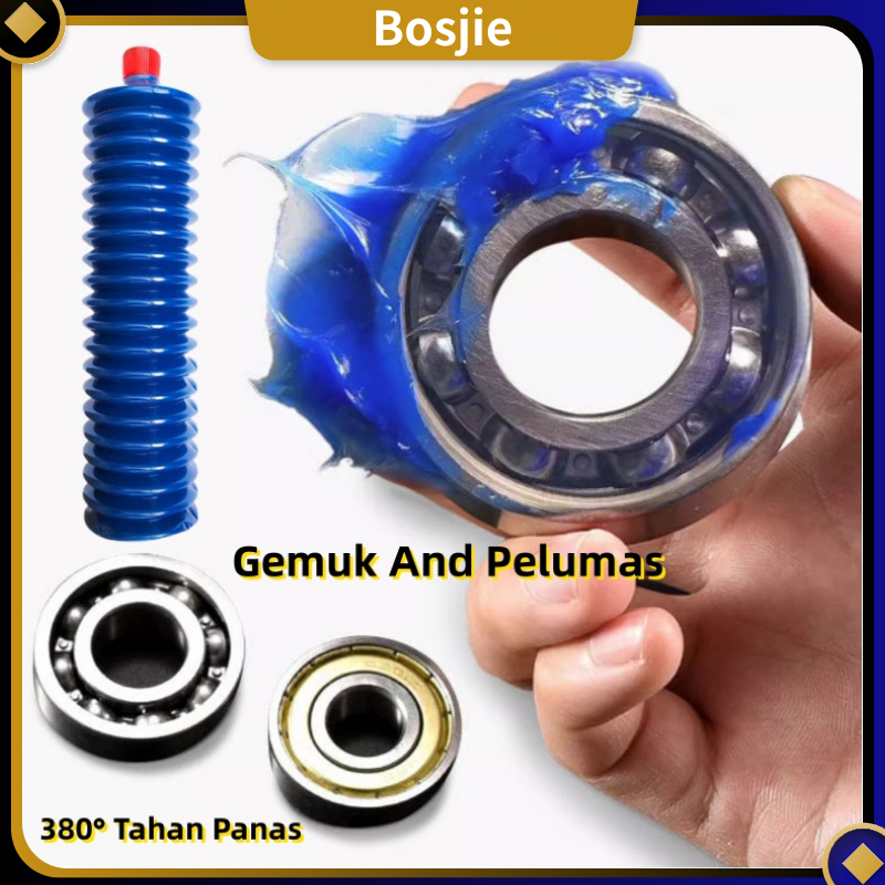300g Gemuk Suhu Tinggi /Gemuk And Pelumas 380° Tahan Panas /Gemuk Pelumas Bearing Grease Rotary Stem