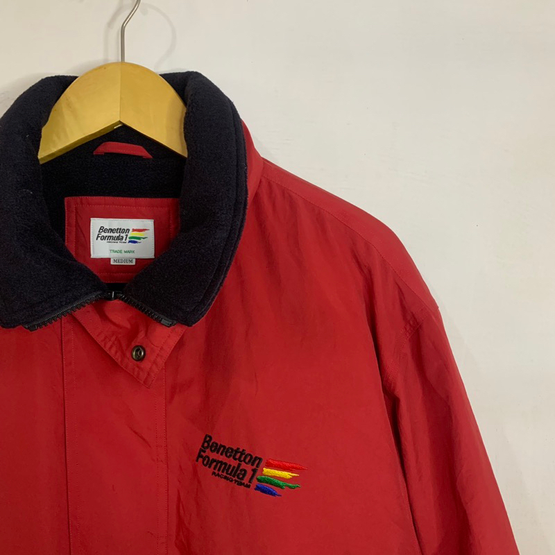 Vintage Benneton Formula 1 Team Racing Jacket