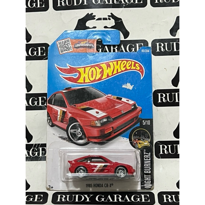 Hot Wheels 1985 Honda Crx Merah