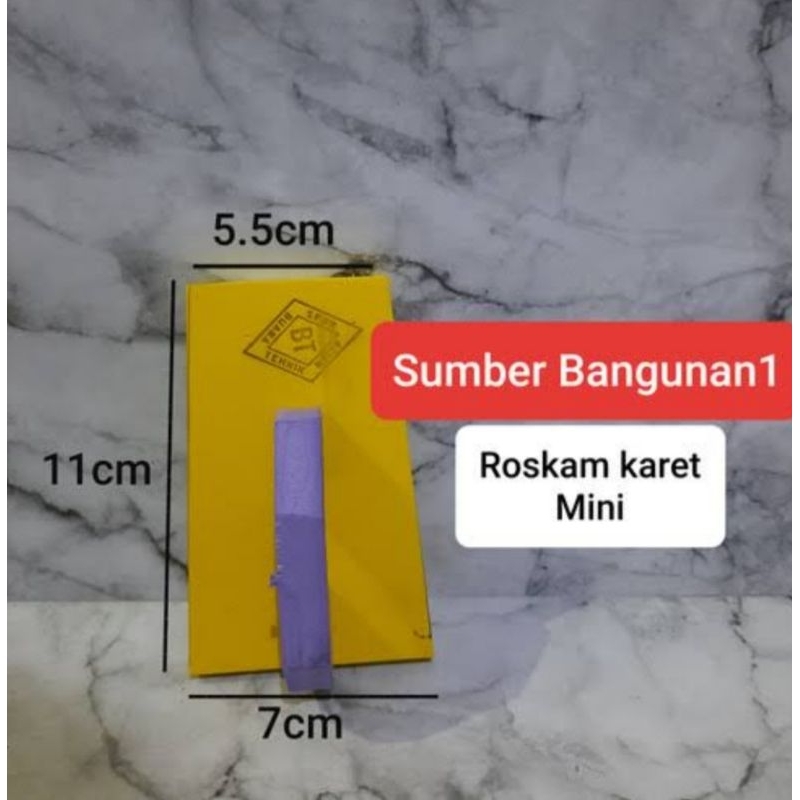 Roskam mini karet kecil alat merapihkan naad keramik nad nat gosokan