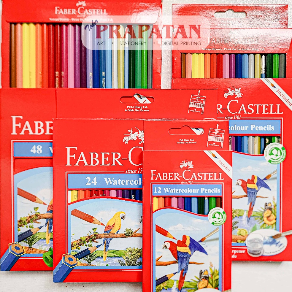 

KODE Y5X Pensil Warna Cat Air Faber Castell Watercolor Pencil