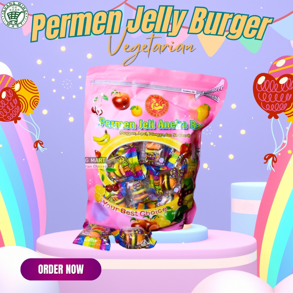 

Chen Liang Ji Permen Burger / Permen Jelly Burger