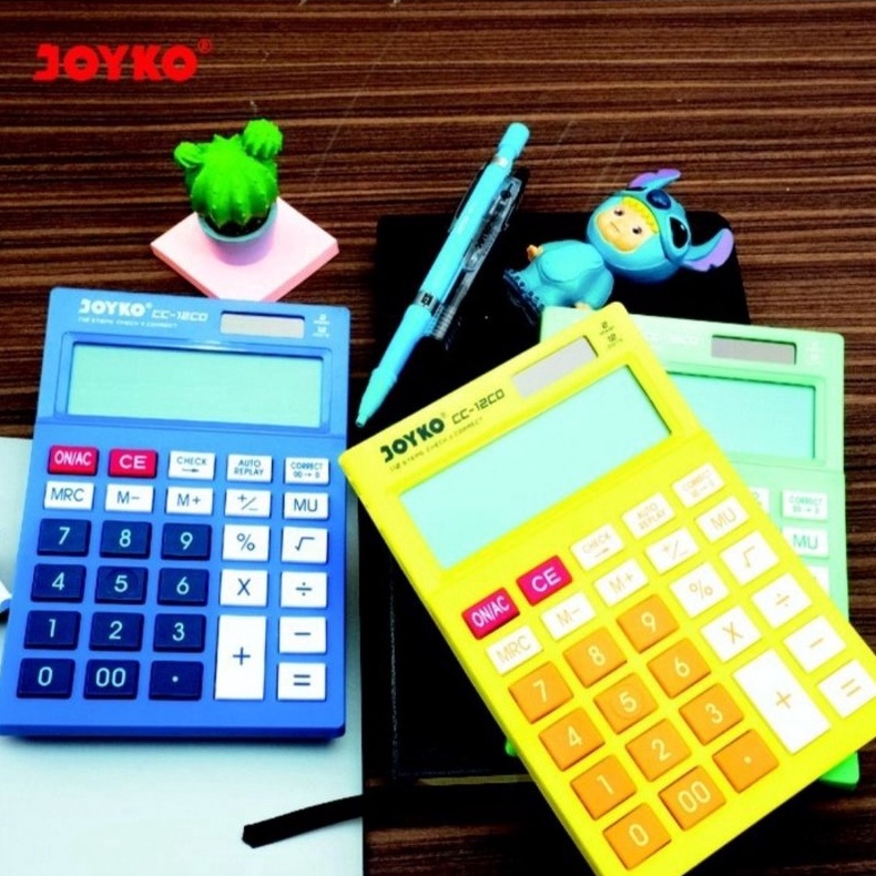 

SPESIAL DISCOUNT Kalkulator JOYKO CC 12CO Calculator Check Correct Bisa Cek Ulang CC12 CO