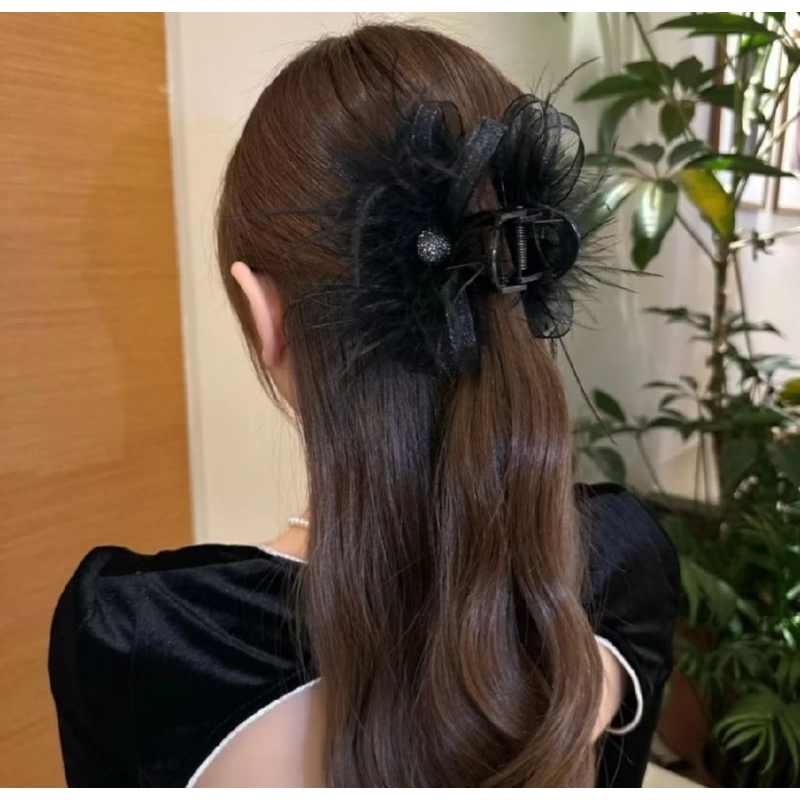 JEPIT RAMBUT BUNGA BESAR CAKRUK RAMBUT JEDAI RAMBUT BUNGA