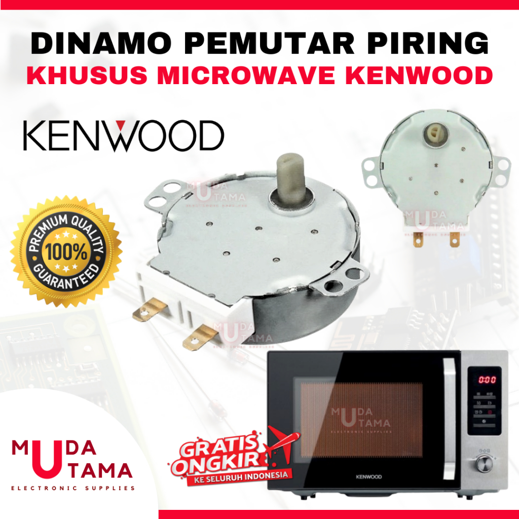 DINAMO PEMUTAR PIRING MICROWAVE KENWOOD | PUTARAN PIRING MICROWAVE KENWOOD | MOTOR PEMUTAR PIRING KE