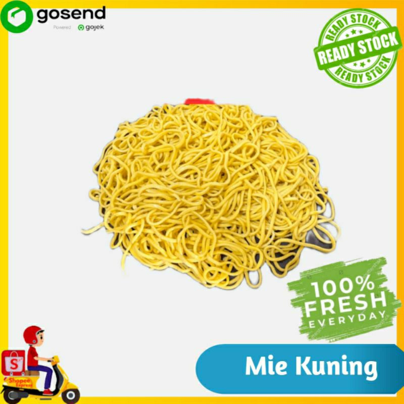 

Mie kuning basah - sayur segar palembang