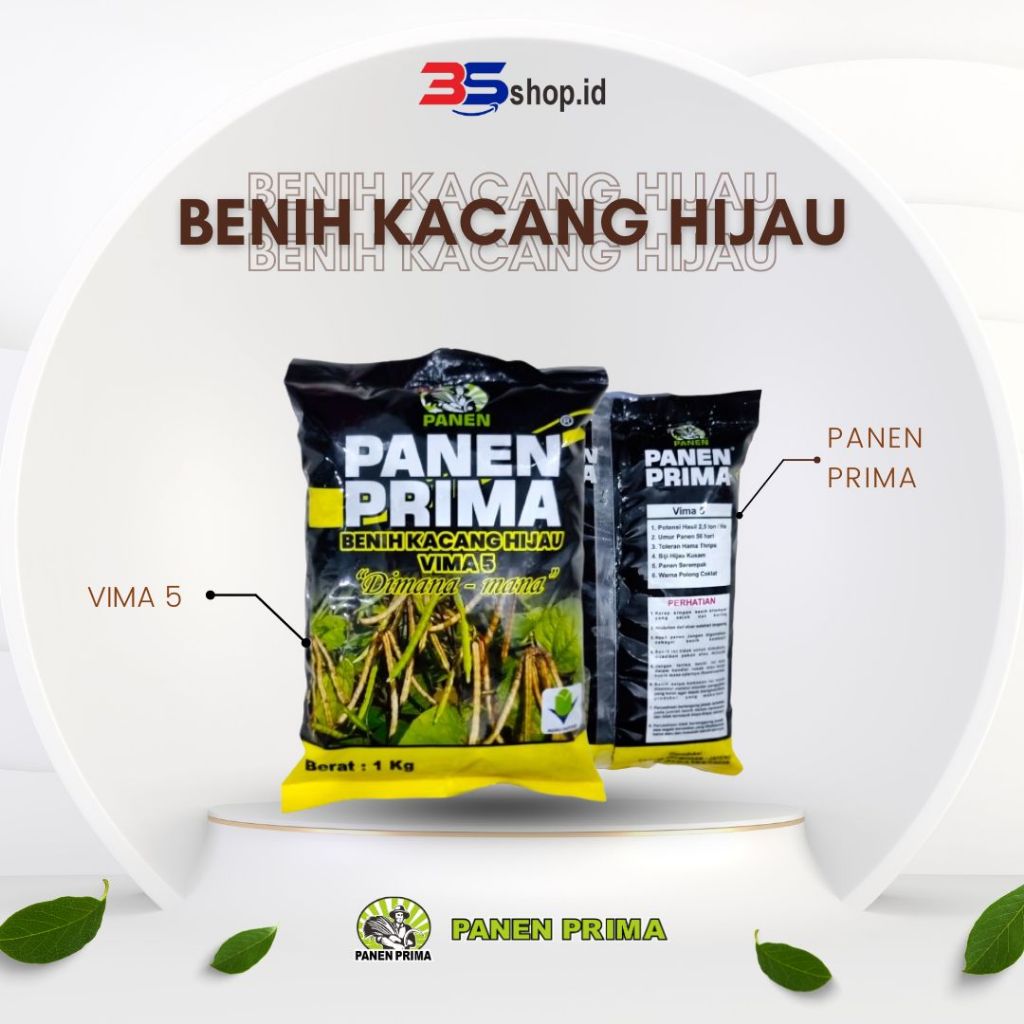 BENIH KACANG HIJAU VIMA 5 PANEN PRIMA