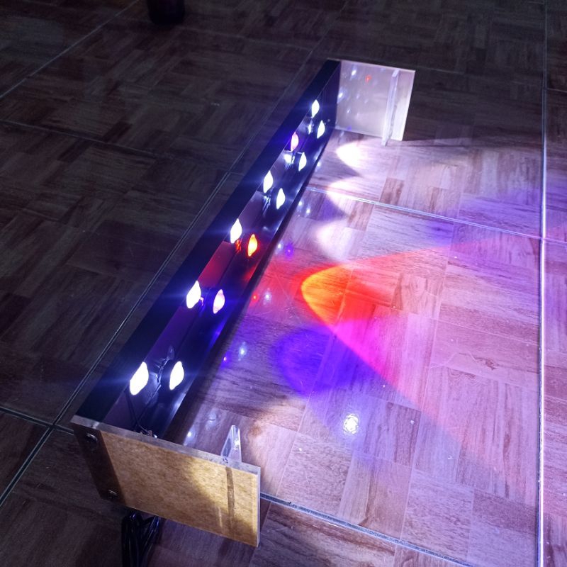 MURAH  LED HPL FULL LENSA 36WATT AQUASCAPE AQUARIUM AIR LAUT REEF TANK MARINE PALUDARIUM 40CM