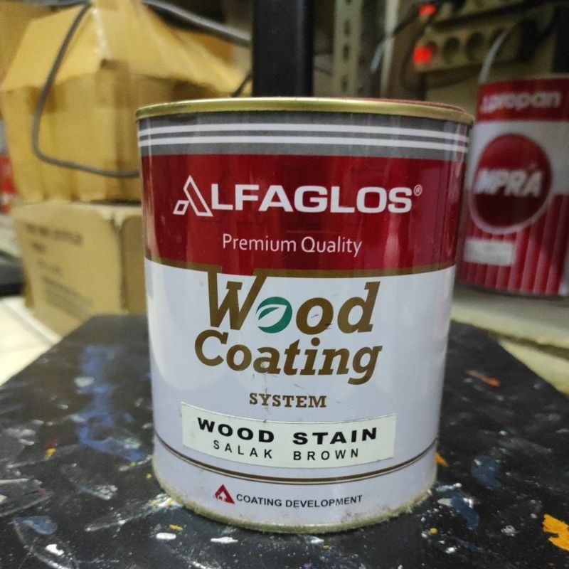 wood stain salak brown alfaglos