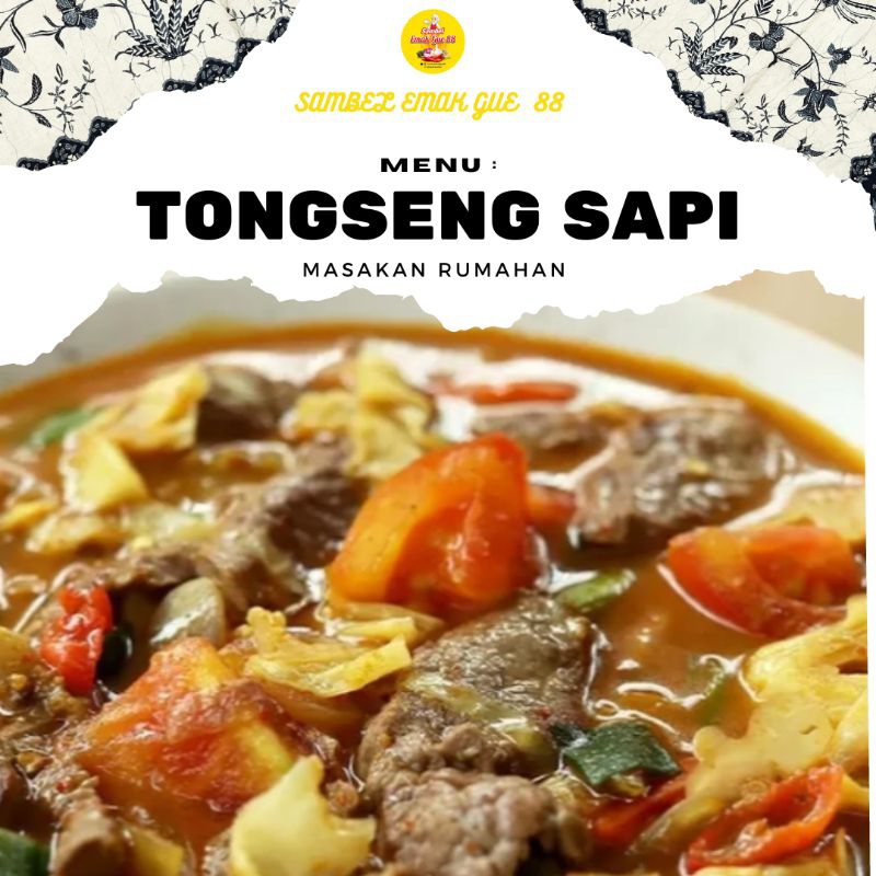 

TONGSENG SAPI /porsi 500Ml ( kemasan box plastik)