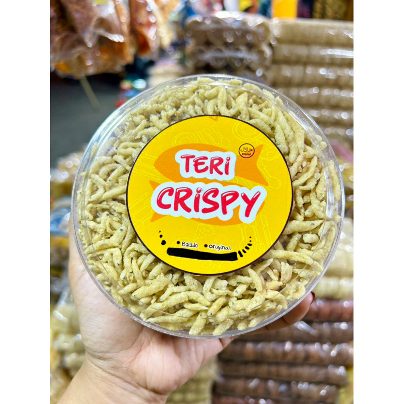 

TERI CRISPY KHAS MADURA RASA BALADO DAN ORIGINAL / TERI KRISPY SIAP MAKAN / TERI MADURA