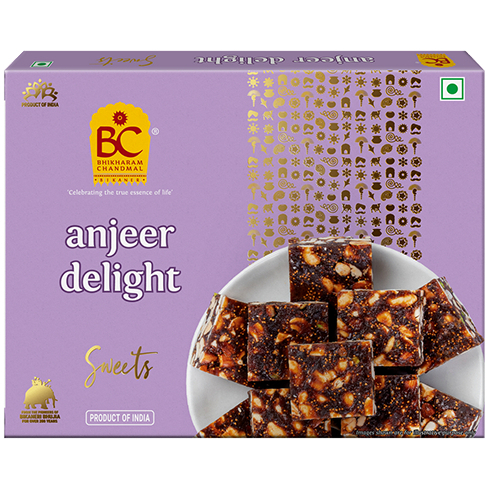 

ANJEER DELIGHT BHIKHARAM CHANDMAL 250G / Manisan India