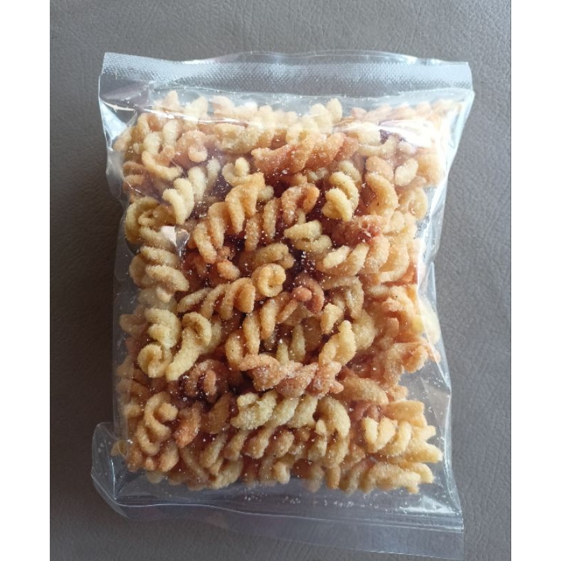 

Makaroni Ulir Asin 90gr | Makaroni Ulir Original Renyah | Snack Ringan