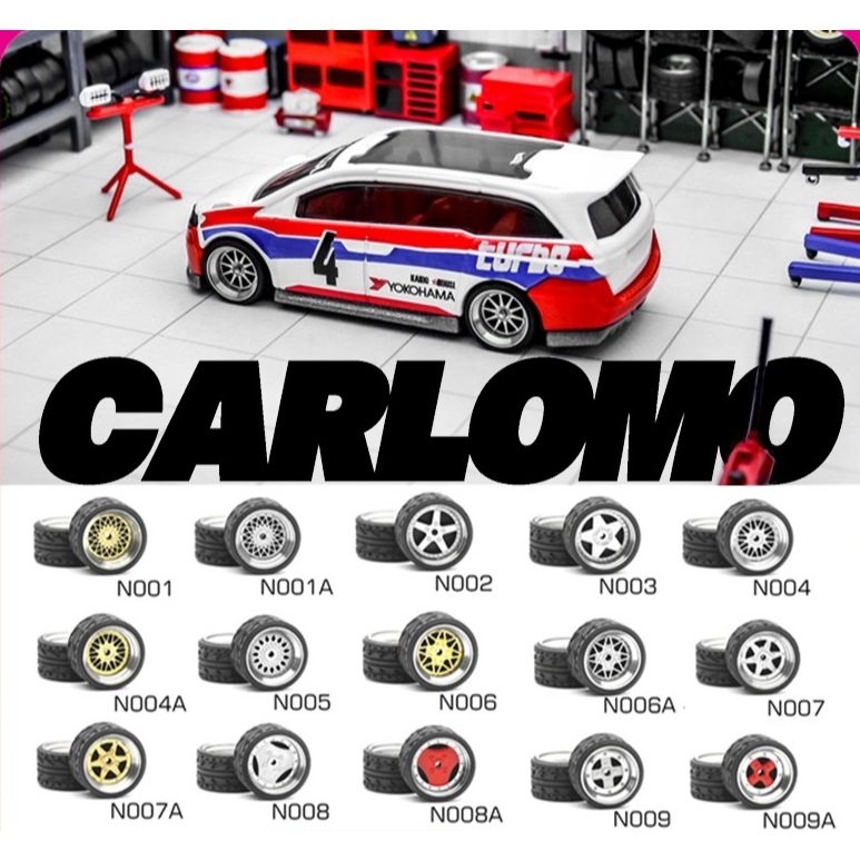 CARLOMO PREMIUM ND CLASS RIMS Long Axle 10mm Varian Model PART1