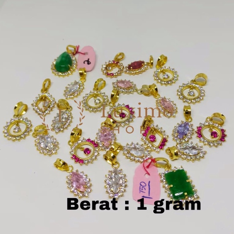 KODE R84R Liontin Dewasa Emas Muda