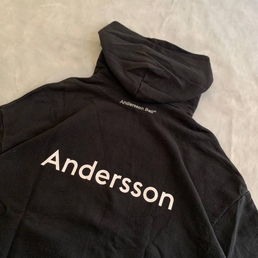 HOODIE ANDERSSON BELL BLACK SECOND