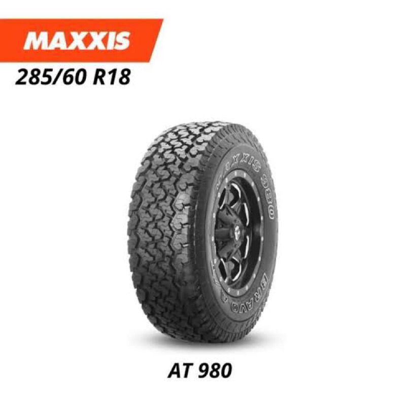 ban mobil 285 60 18 Maxxis Bravo AT 980 ukuran 285/60 r18 A/T 285/60r18 AT980