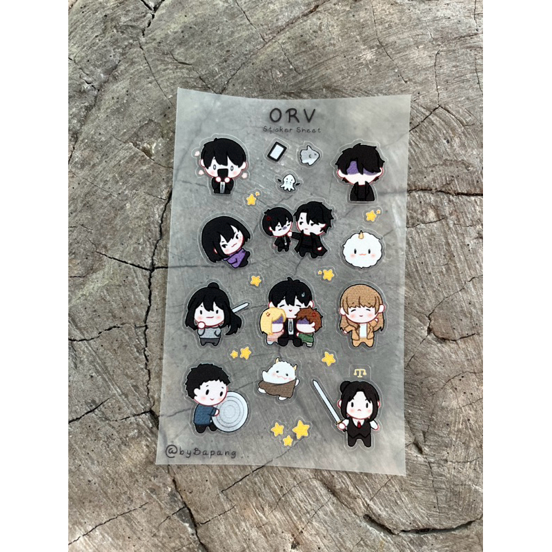 

ORV Super Clear Transparent Sticker Sheet