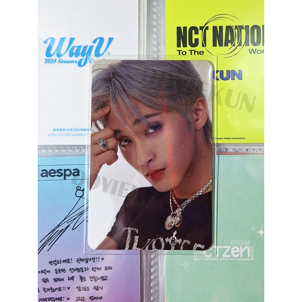 PC Photocard Mark Hottracks POB benefit Album Ay-Yo Ay Yo NCT127